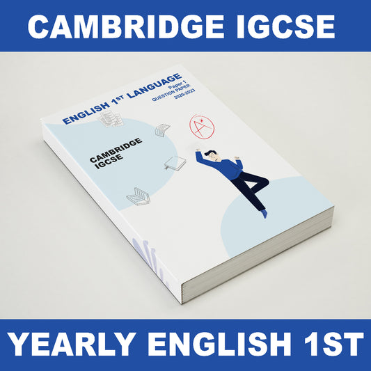 [Updated June 2023 🔥🔥] IGCSE Past Year Papers (Yearly) English 1st Language 0500 3/5/7 Year Series