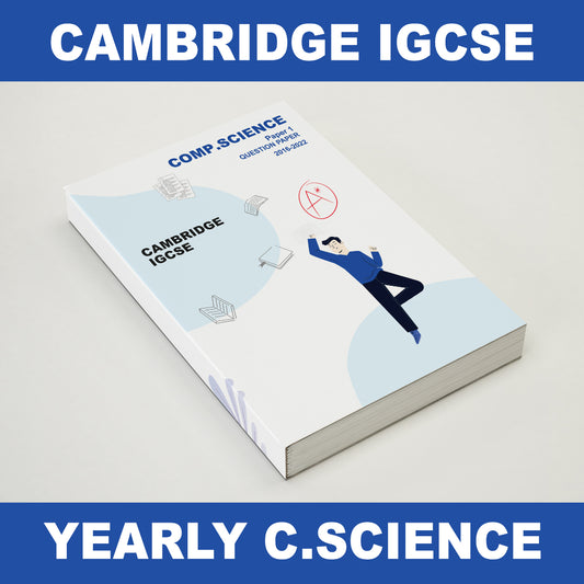 [Latest Nov 2022] Cambridge IGCSE Past Year Papers (Yearly) Computer Science 3/5/7 Year Series