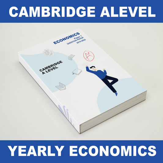 [Latest until June 2023 🔥🔥] A Level Past Year Paper (Yearly) Economics 9708 Past Papers 3/5/7 Year Series