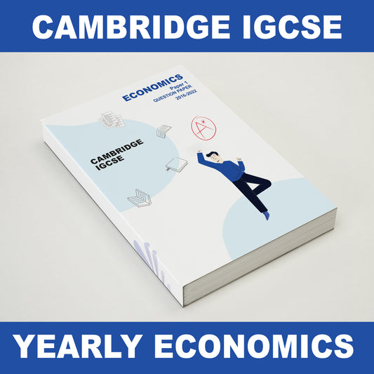 [Latest until June 2023🔥🔥] IGCSE Past Year Papers (Yearly) Economics 0455 3/5/7 Year Series