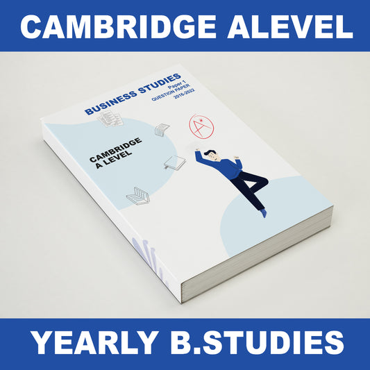 [Latest Nov 2022] A Level Past Year Paper (Yearly) Business Studies 9609 Past Papers 3/5/7 Year Series