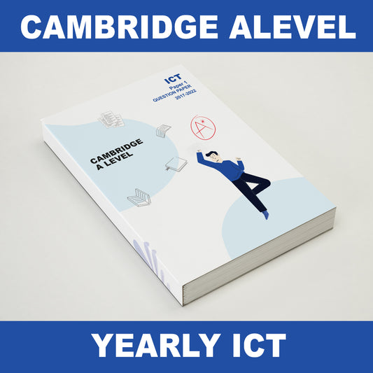 [Latest Nov 2022] A Level Past Year Paper (Yearly) ICT 9626 Past Papers 3/5/6 Year Series