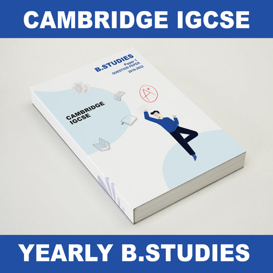 [Latest Nov 2022] IGCSE Past Year Papers (Yearly) Business Studies 3/5/7 Year Series