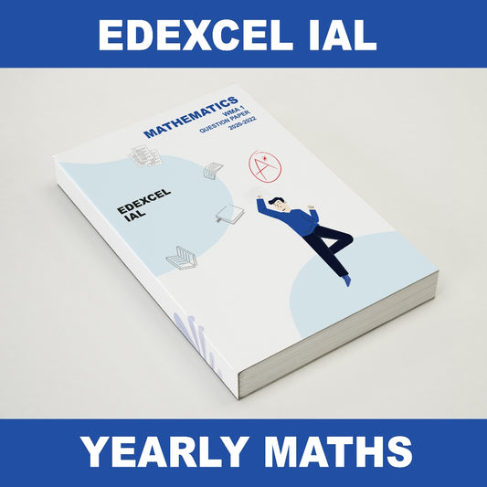 [Latest until June 2022 🔥🔥] Edexcel IAL Past Year Paper (Yearly) Mathematics Past Papers 3 Year Series